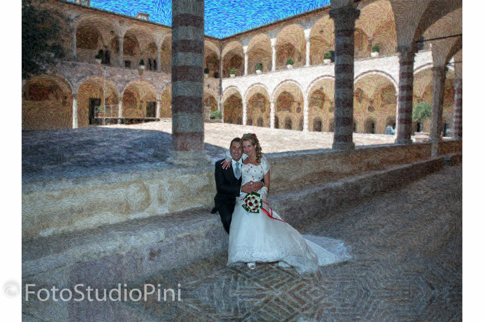 Foto matrimonio ad Assisi